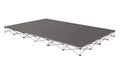 IntelliStage ISTAGE1288T, 12FT x 8FT x 8" High Complete Stage System in TuffCoat Finish by IntelliStage