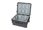 SKB Cases 3i-3026-15LT, iSeries Waterproof Case with Think Tank Designed Padded Liner - Black by SKB Cases