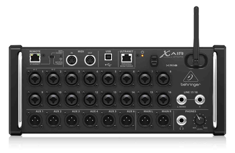 Behringer XR18 18 Channel 12 Bus Digital Mixer for iPad and Android Tablets by Behringer