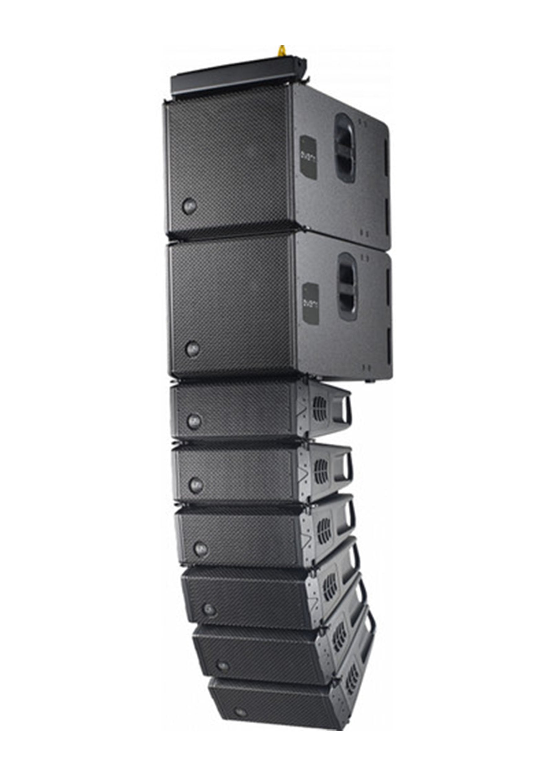 DAS Audio EVENT-26A, Powered 2-Way Compact Line Array Module - Black by DAS Audio