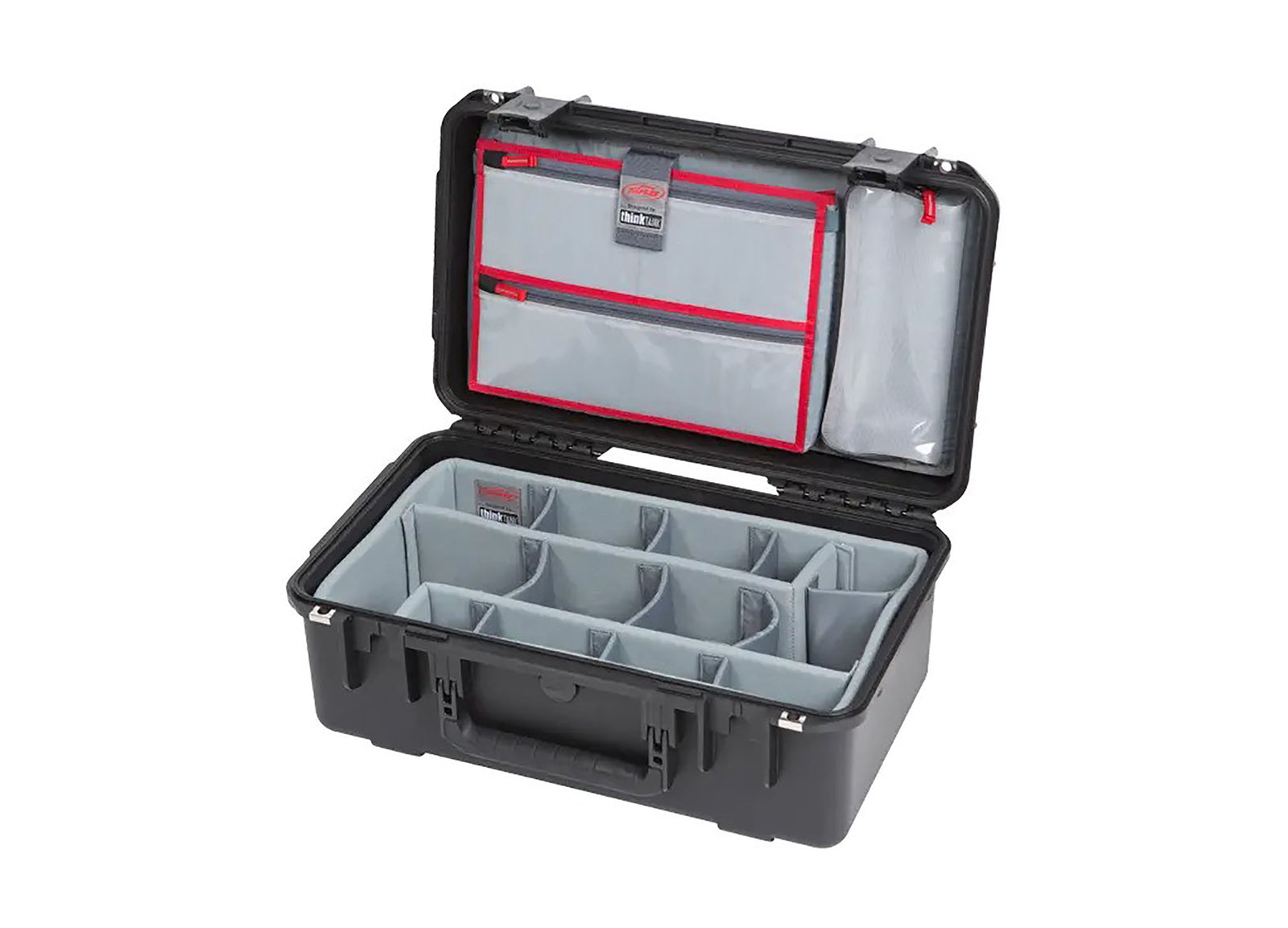 SKB Cases 3i-2011-8DL, iSeries Case with Think Tank Photo Dividers and Lid Organizer - Black by SKB Cases