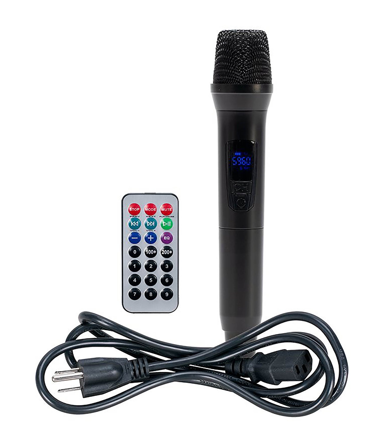 American Audio APX12 GO BT, Battery Powered Loudspeaker with LCD Display, MP3 playback and FM Tuner - Black by American Audio