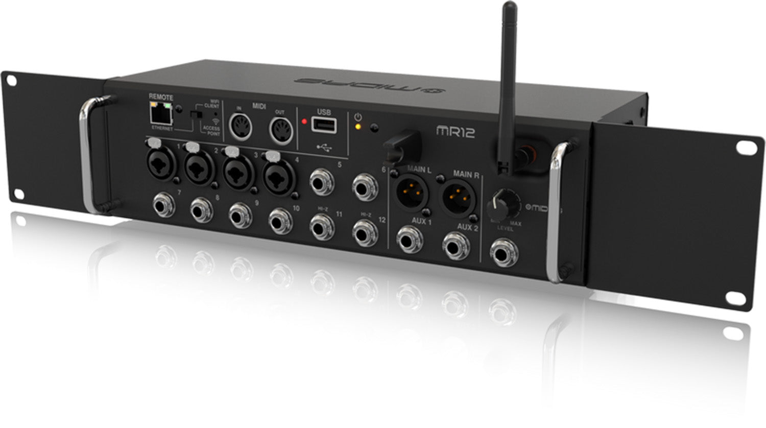 Midas MR12, 12 Input Digital Mixer for iPad/Android Tablets by Midas