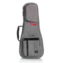 Gator Cases GT-UKE-SOP-GRY Transit Series Bag for Soprano Ukulele - Grey by Gator Cases