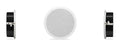 B-Stock Scratch & Dent: QSC AD-C6T-LP Acoustic Design 6.5" 2-Way Low-Profile Ceiling Loudspeaker - White by QSC