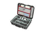 SKB Cases 3i-1813-5DL, iSeries Case with Think Tank Photo Dividers and Lid Organizer - Black by SKB Cases