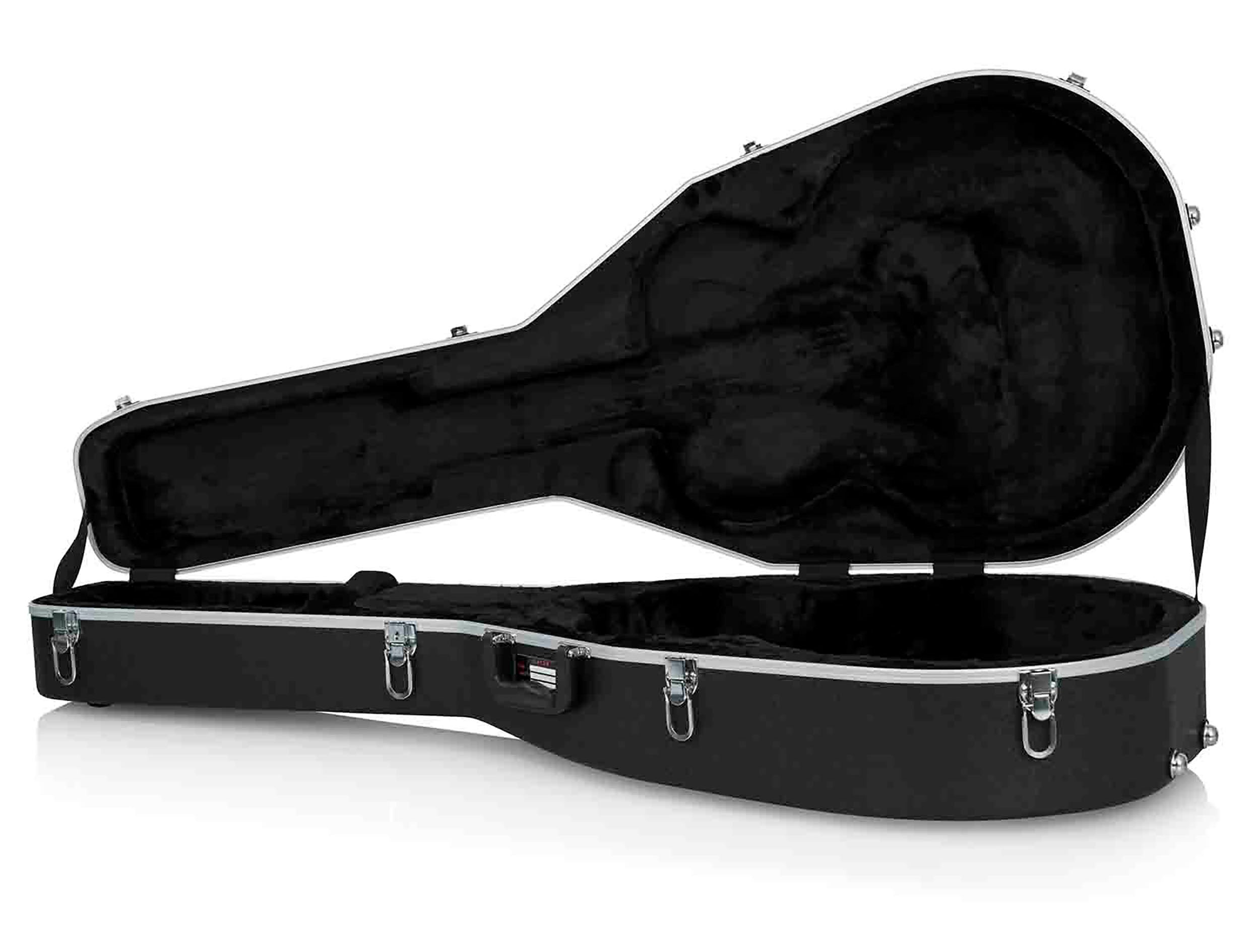 Gator Cases GC-JUMBO Deluxe Molded Guitar Case for Jumbo Acoustic Guitars