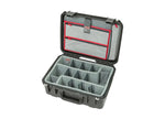 SKB Cases 3i-1813-7DL, iSeries Case with Think Tank Photo Dividers and Lid Organizer - Black by SKB Cases