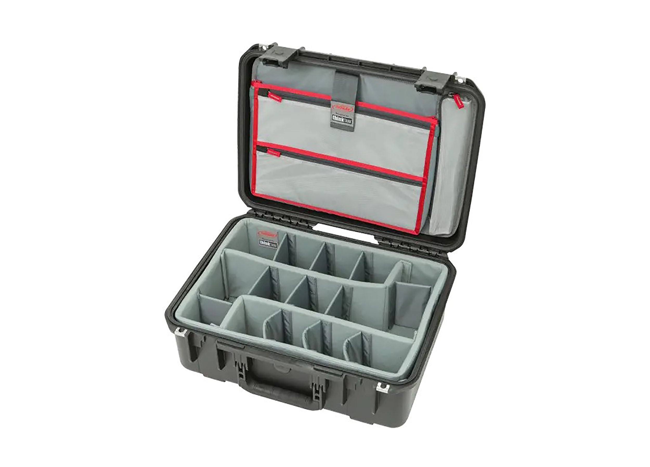SKB Cases 3i-1813-7DL, iSeries Case with Think Tank Photo Dividers and Lid Organizer - Black by SKB Cases