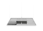 Shure MXA902W-S-60CM, Microflex Advance White Ceiling Array Microphone and Loudspeaker - 60 cm by Shure