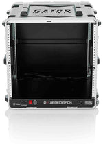 Gator Cases GRR-10PL-US, 10U Powered Rolling Rack Case by Gator Cases