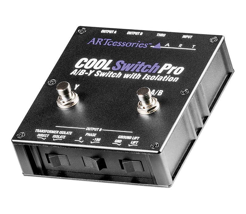 Art CoolSwitchPro Isolated A/B-Y Switching Pedal by ART