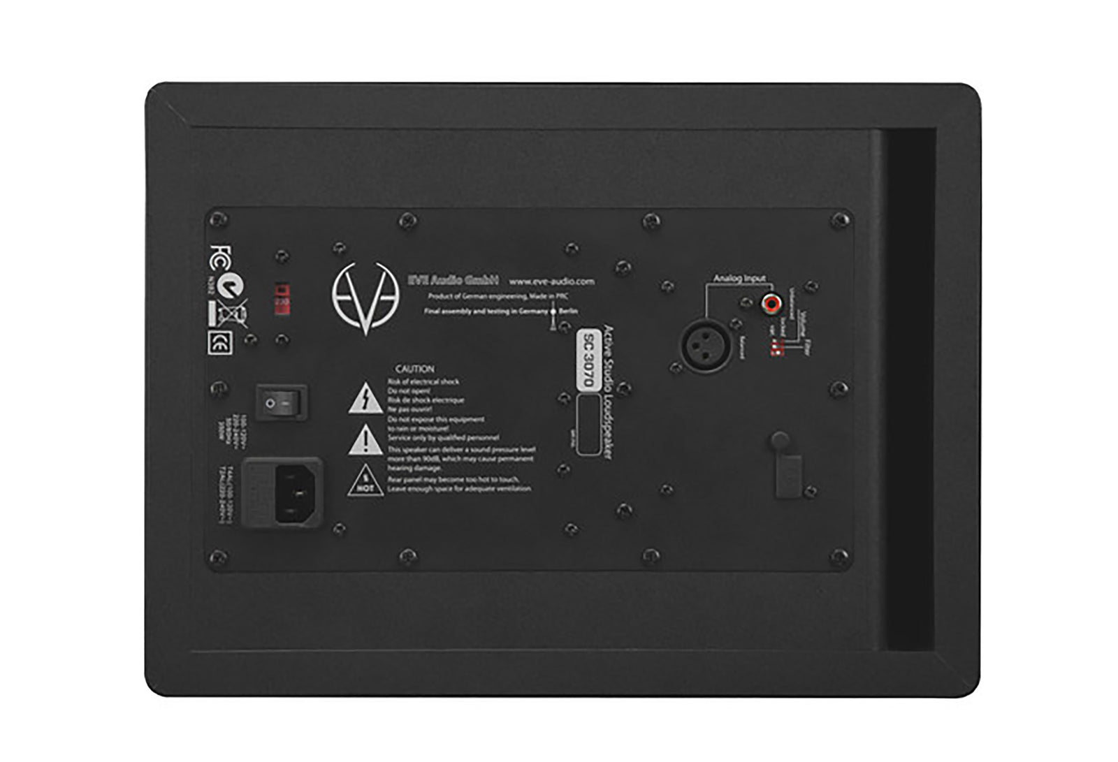 Eve Audio SC3070, 3-Way Active Nearfield Monitors - 7 Inch by EVE Audio