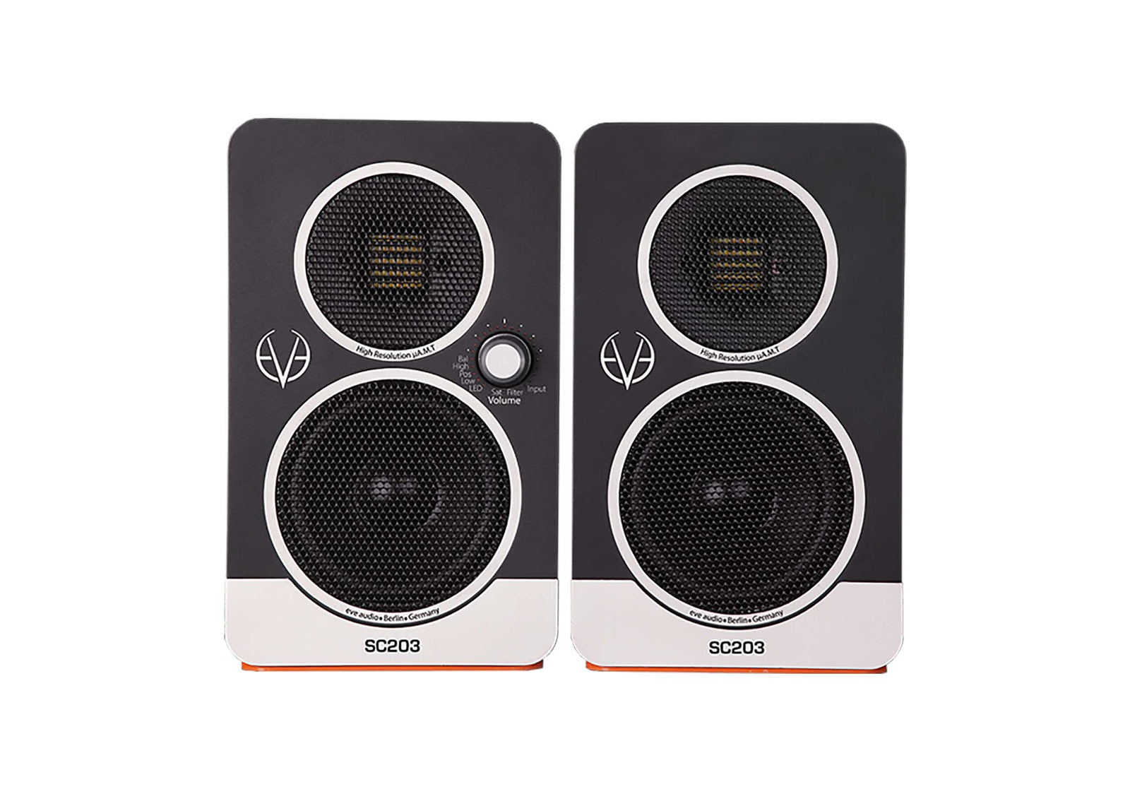 Eve Audio SC203-SET, 2-Way AMT Stereo Monitors with Big Sound - 3 Inch by EVE Audio
