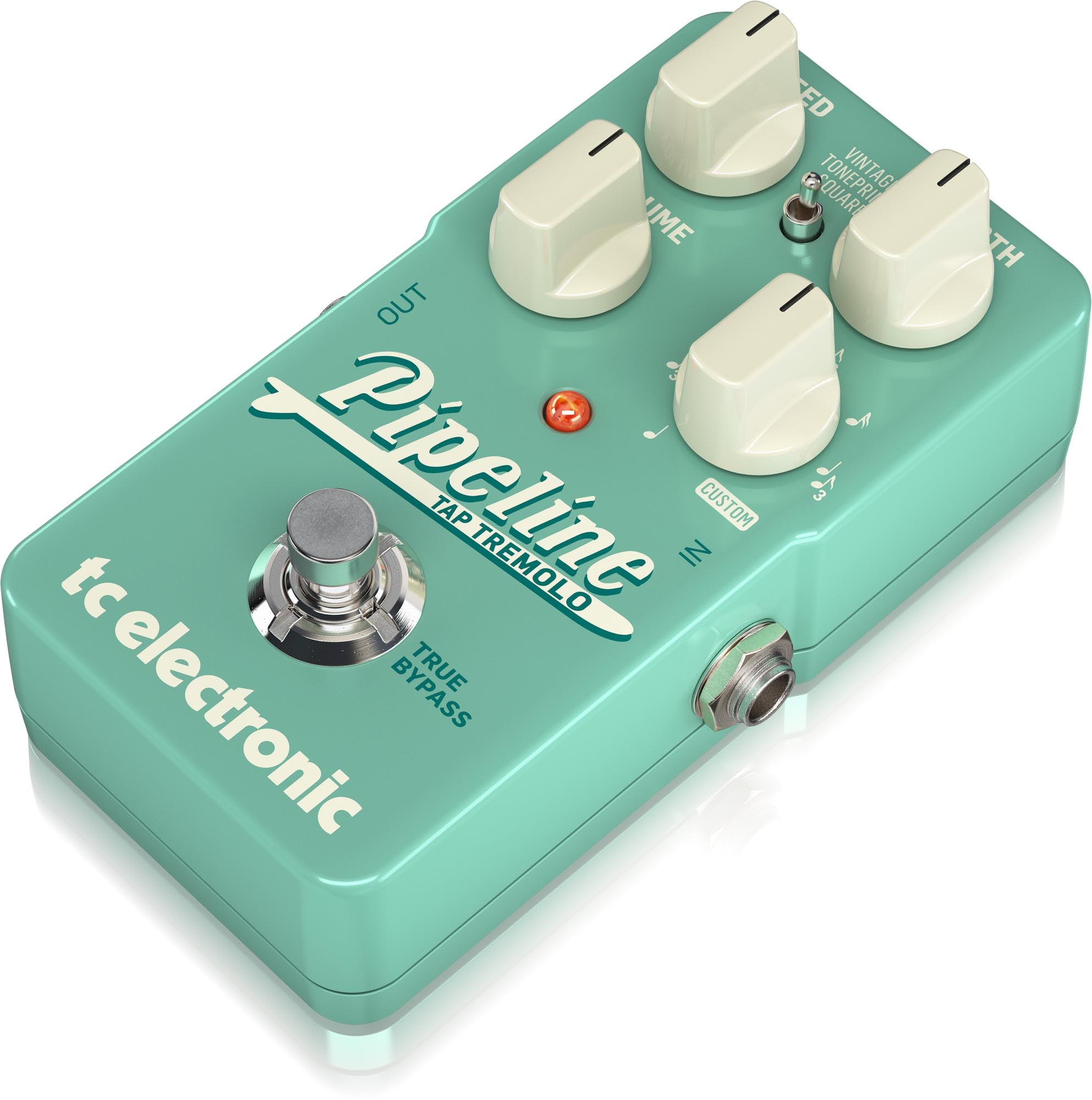 B-Stock: TC Electronic Pipeline Tremolo Pedal Effects with Speed Volume Depth