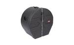 SKB Cases 1SKB-DM1426 Rotational-Molded D-shaped Case for Marching Bass Drum - 14 x 26 Inch by SKB Cases