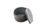 SKB Cases 1SKB-DM1630 Rotational-Molded D-shaped Case for Marching Bass Drum - 16 x 30 Inch by SKB Cases
