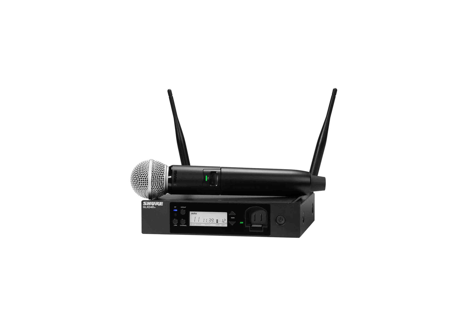 Shure GLXD24R+/SM58-Z3 Digital Wireless Rack System with SM58 Vocal Microphone by Shure