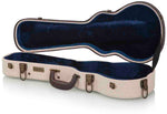 Gator Cases GW-JM UKE-CON Deluxe Wood Case for Concert Style Ukulele - Journeyman Burlap Exterior by Gator Cases