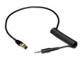 Shure WA460, Output Cable with TA3F Connector to Stereo Miniplug Connector - 3.5 Ft by Shure