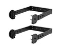 RCF V-BR 002, Pair of Brackets for Vertical Wall Mounting of 12-Inch Compact C 32 and M 12 Cabinets - Black by RCF