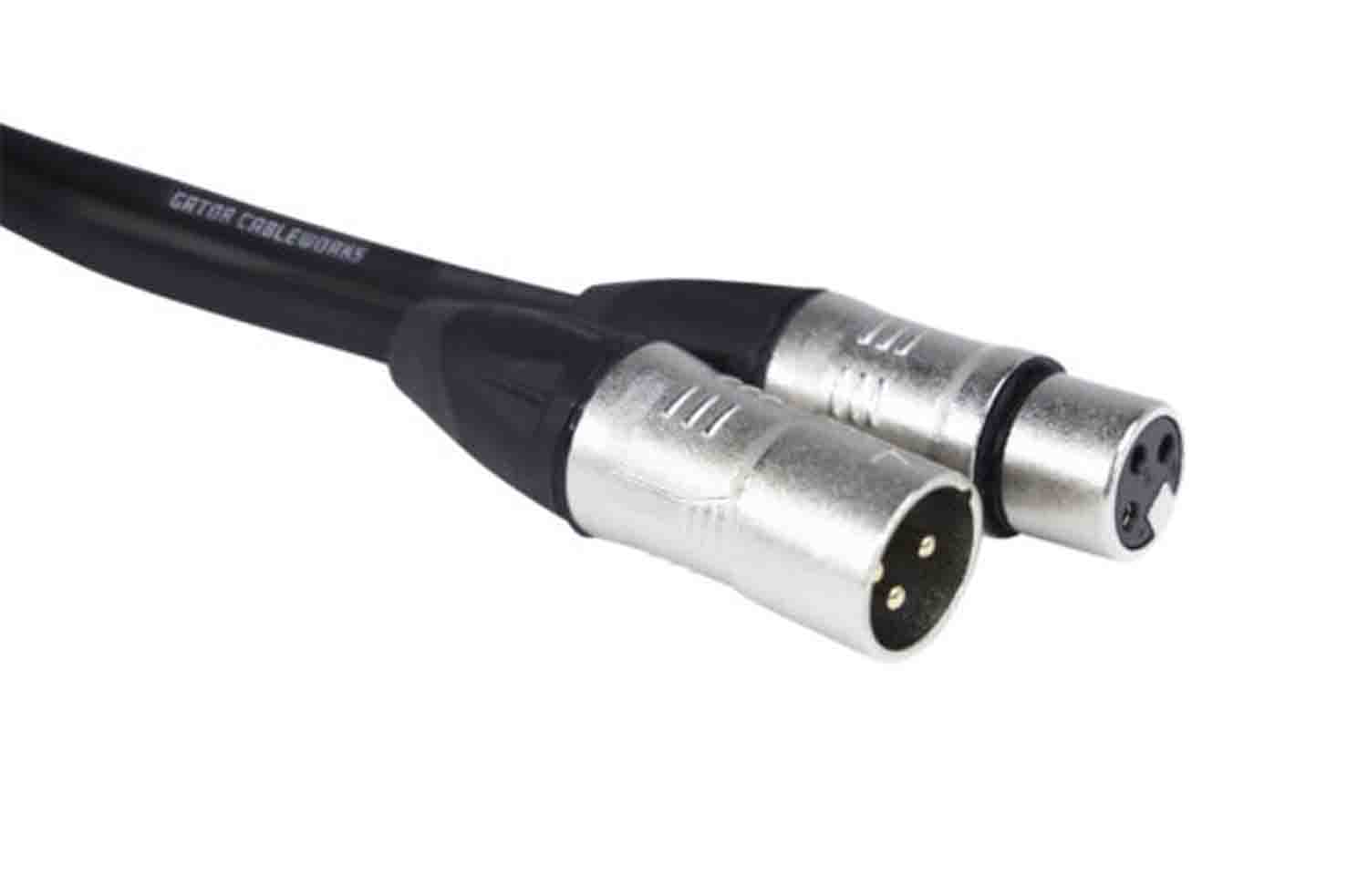 Gator Cableworks GCWB-XLR Backline Series XLR Microphone Cable - Hollywood DJ