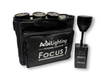 Acue Lighting Focus 1, 10-Watt Wireless DMX Pinspot with RF Remote by Acue Lighting