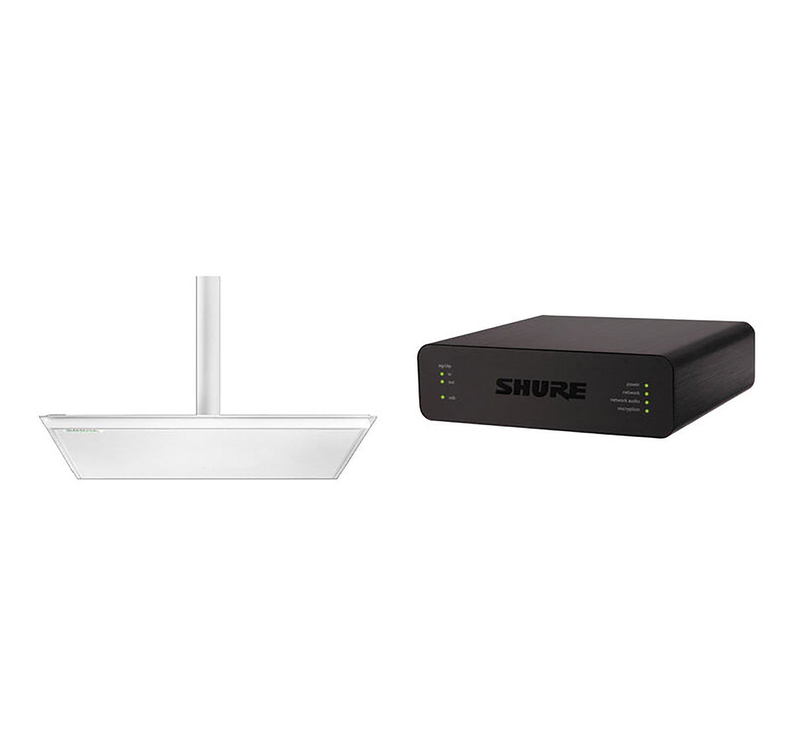 Shure MXA920 Conferencing Room Bundle Includes Premium Ceiling Microphone Array with ANIUSB-MATRIX for Enhanced Audio Conferencing by Shure