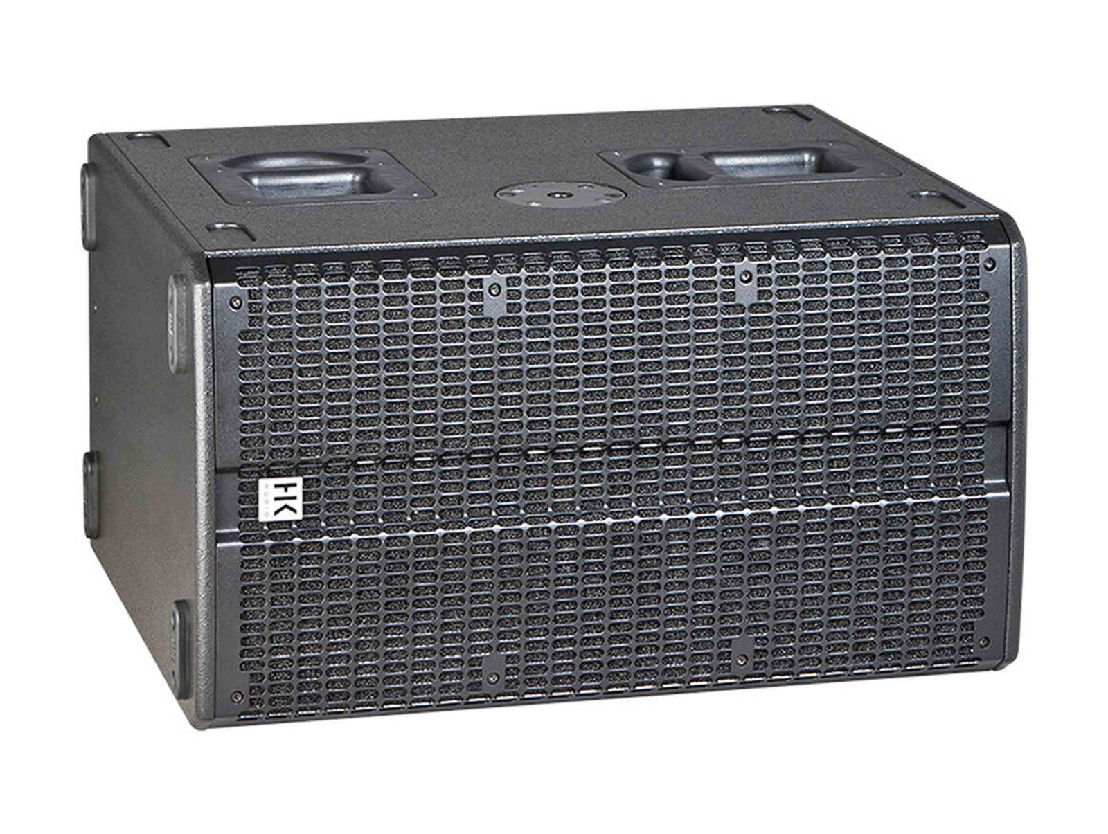 HK Audio LINEAR-SUB-1200-A, 10-Inch Powered Dual Bass Reflex Subwoofer - 1200W by HK Audio
