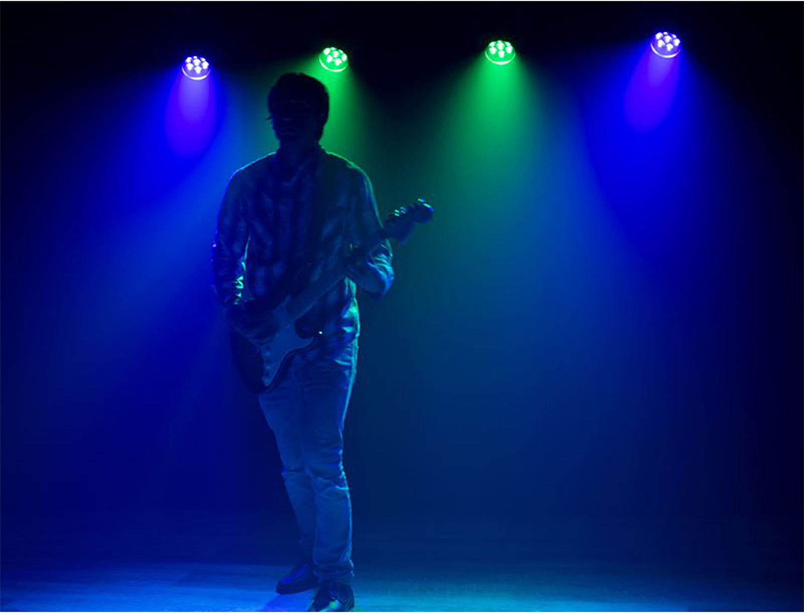 Eliminator Lighting Stealth Wash Zoom, Compact Wash Moving Head with Motorized Zoom and RGBW LEDs - 12 Watt by Eliminator Lighting