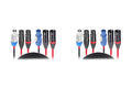 ProX XC-PWC14-DXLR100, 100 Ft Jumper Power Connection with Dual XLR-F And XLR-M Cable DJ Package - Pair by ProX Cases