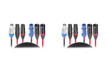 ProX XC-PWC14-DXLR100, 100 Ft Jumper Power Connection with Dual XLR-F And XLR-M Cable DJ Package - Pair by ProX Cases