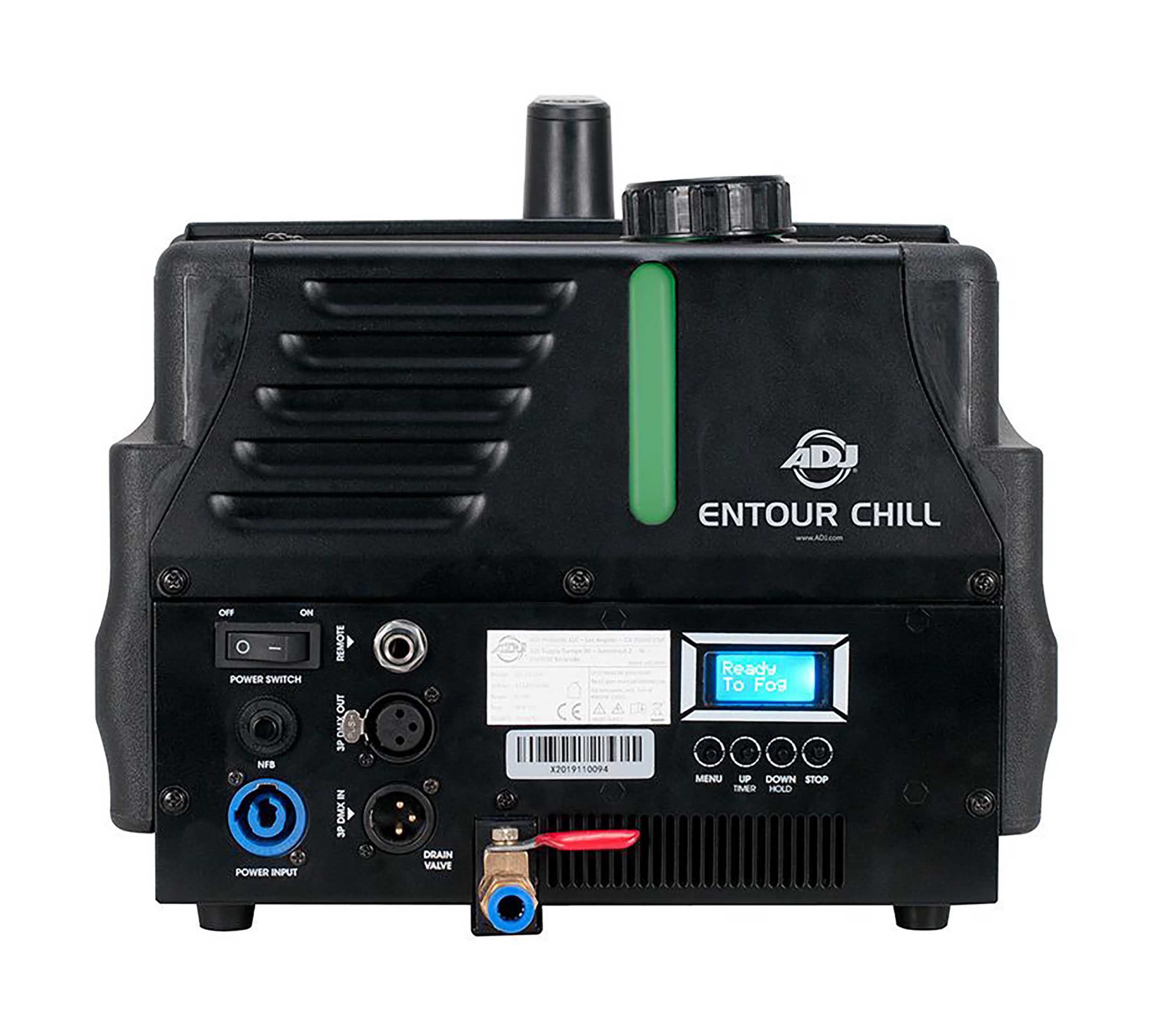 ADJ Entour Chill, Low-Lying Fog Machine with Wired Digital Communication Network - 800 Watt by ADJ