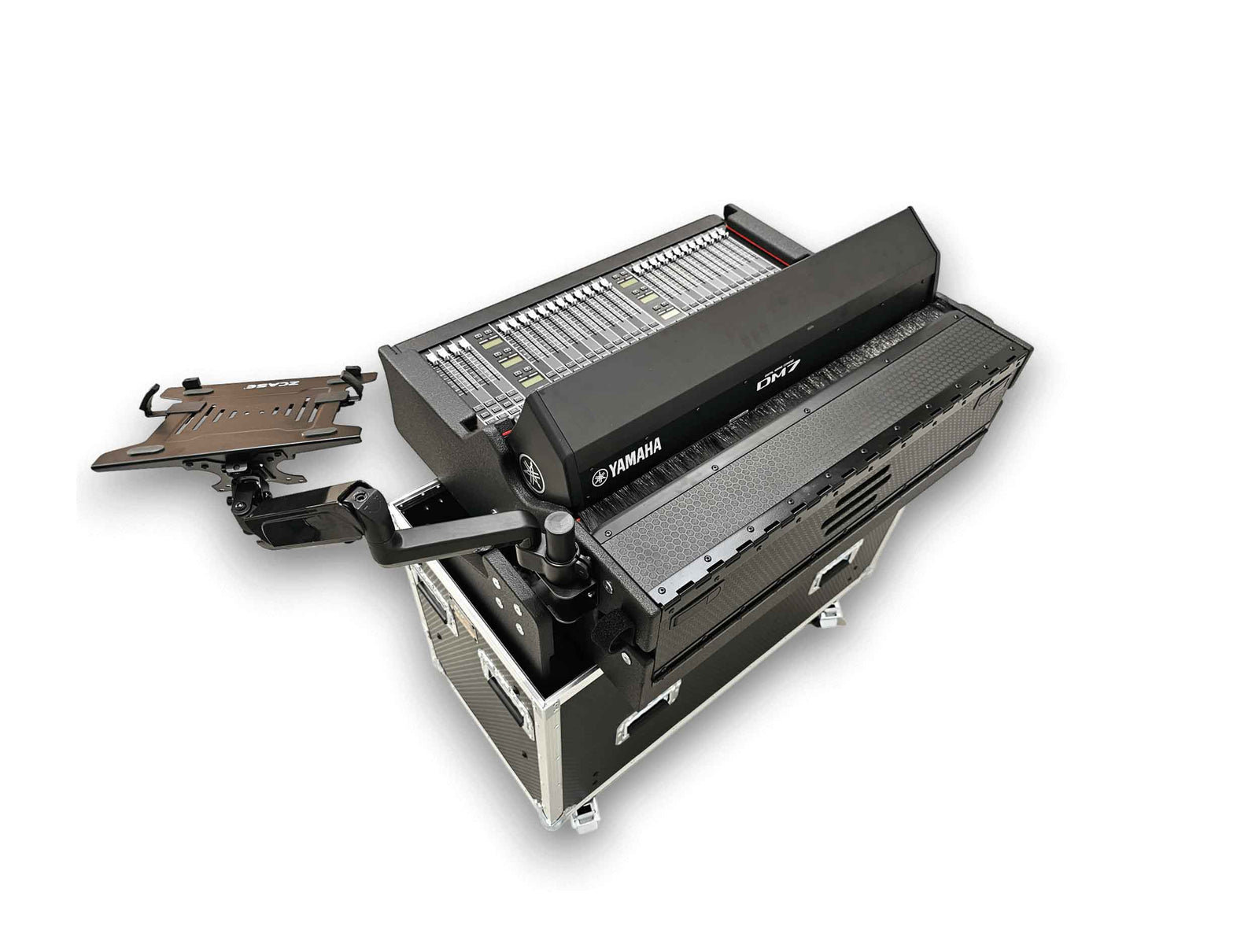 ProX XZF-YDM71ULMA, Yamaha DM7 Hydraulic Flip-Ready Console Flight Case by ProX Cases
