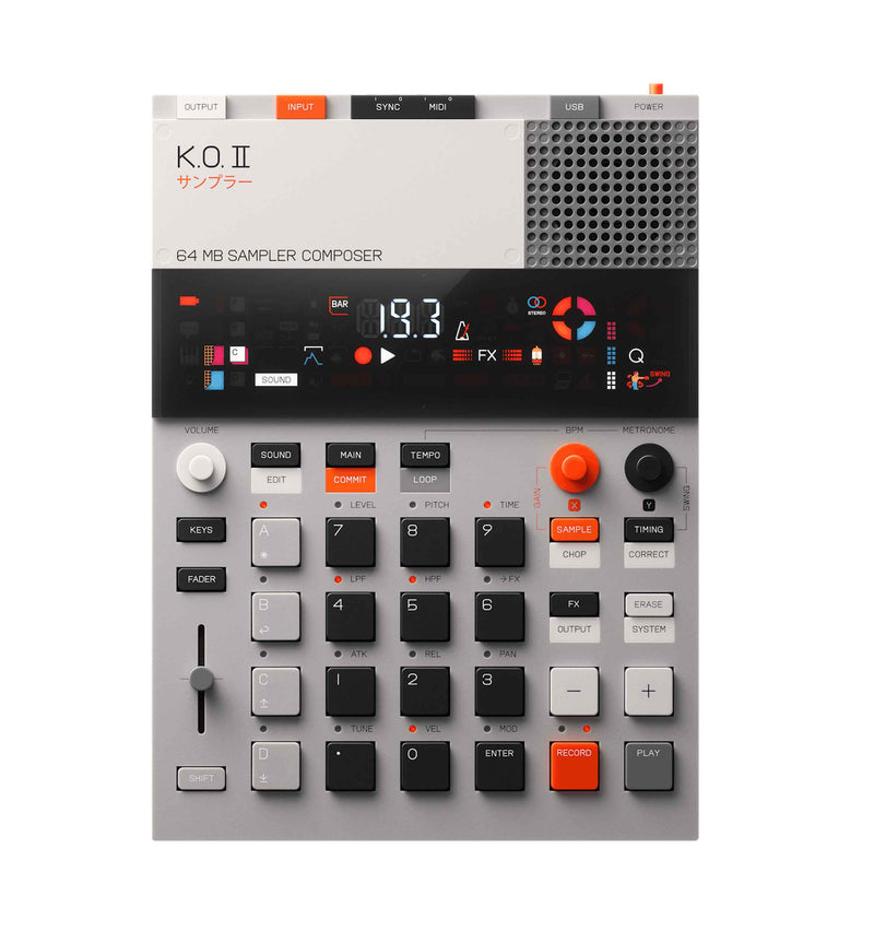 B-Stock: Teenage Engineering EP-133 K.O. II Powerful Sampler Sequencer by Teenage Engineering