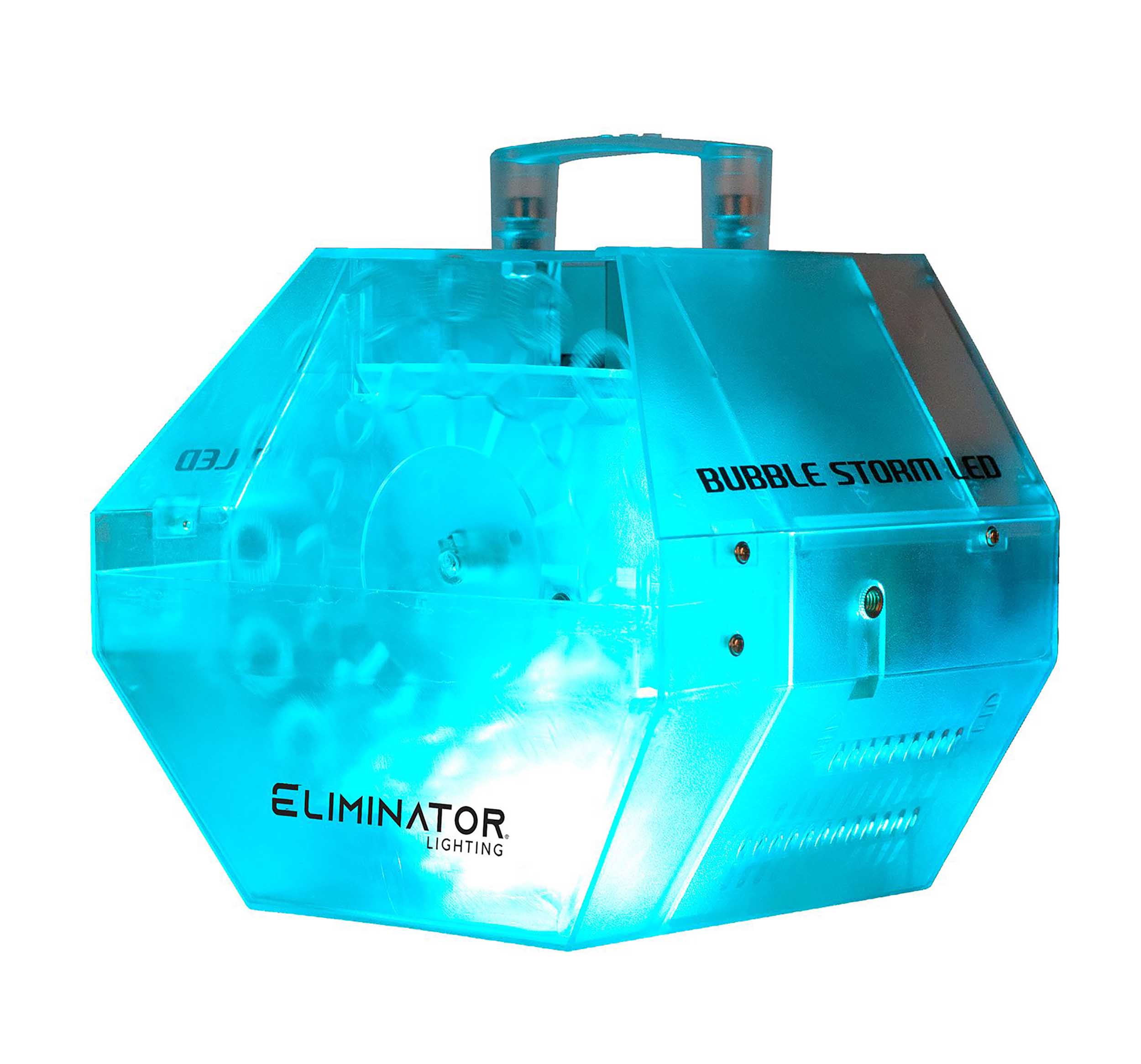 Eliminator Lighting Bubble Storm LED Bubble Effects Machine - White by Eliminator Lighting