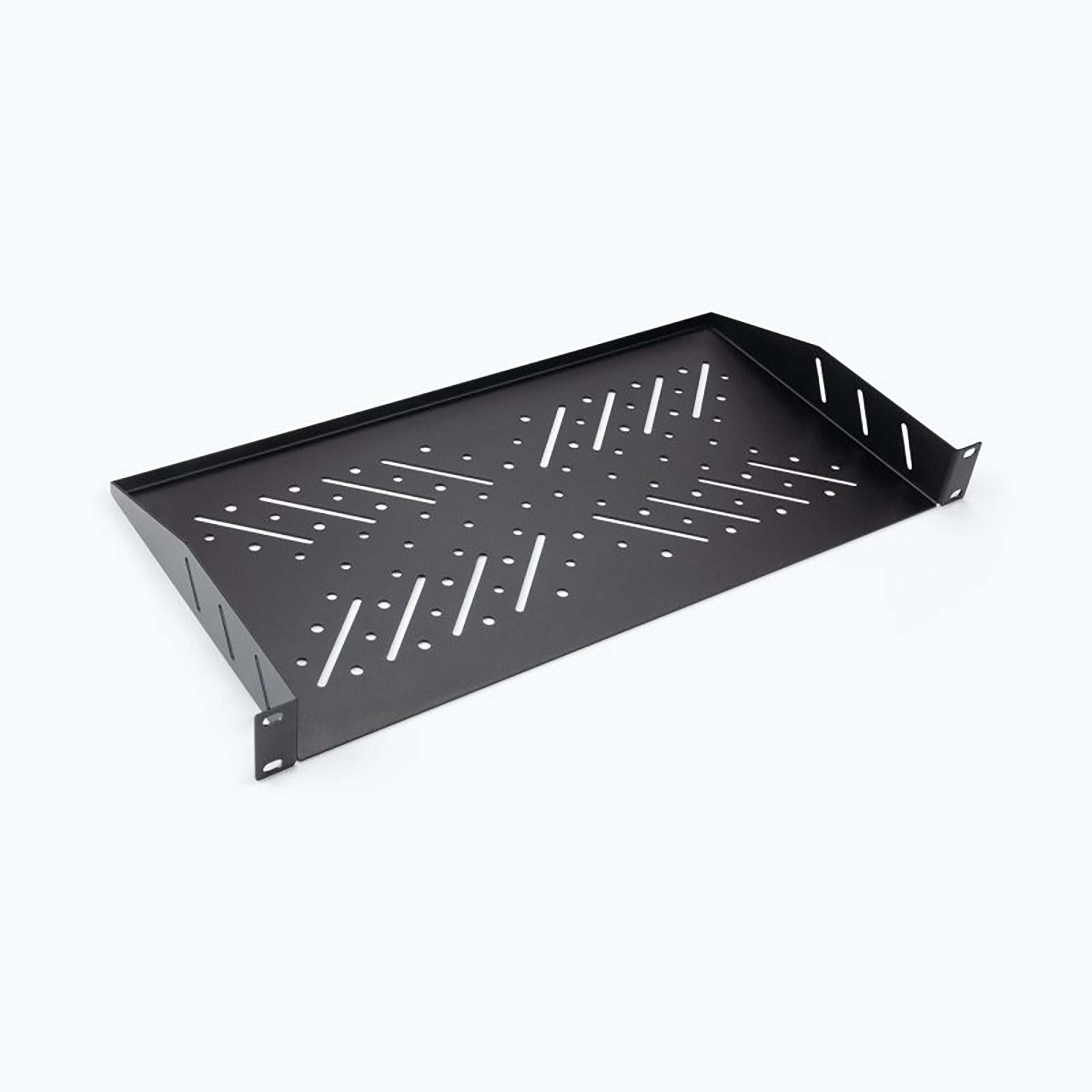 On Stage RVS1000, 1U Vented Rack Shelf - Black