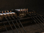 ADJ WMX1 and WMX WING rear panels with all eight DMX outputs cabled for an 8-universe setup - Hollywood DJ