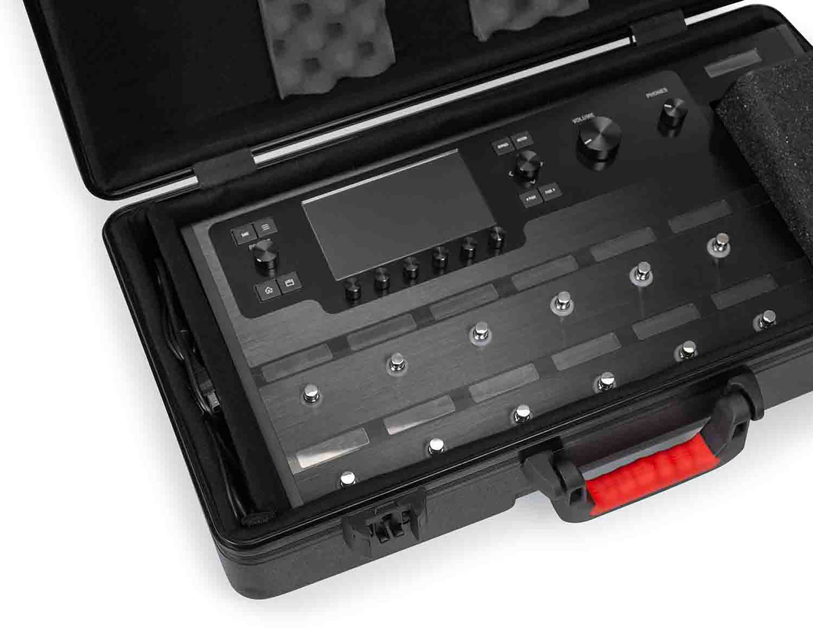 Gator Cases GHELIXFLOOR Case for Line 6 Helix Floor with Wheels by Gator Cases