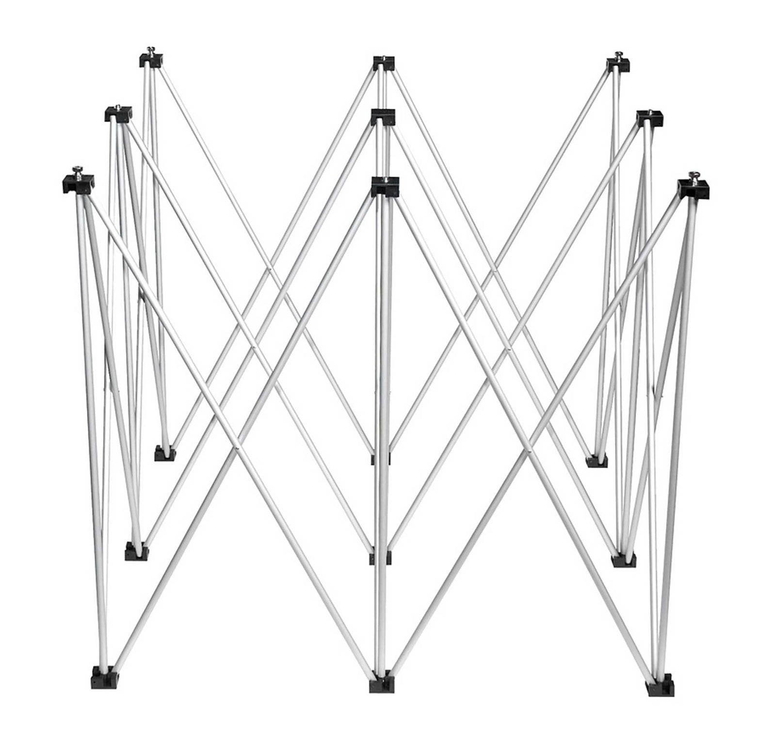 IntelliStage ISQR3X32, 32" High Riser for 3FT x 3FT Quarter Round Platform by IntelliStage