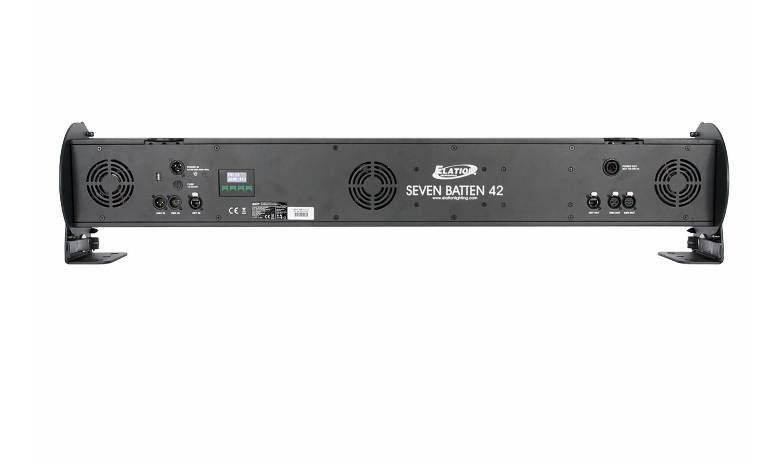 Elation Seven Batten 42, 36 x 25-Watt RGBAWL+UV LED Batten Fixture - 1 Meter by Elation