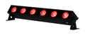 ADJ UBL6H, RGBAL+UV Linear Light Bar with Diffusion Filter - 6 LEDs by ADJ