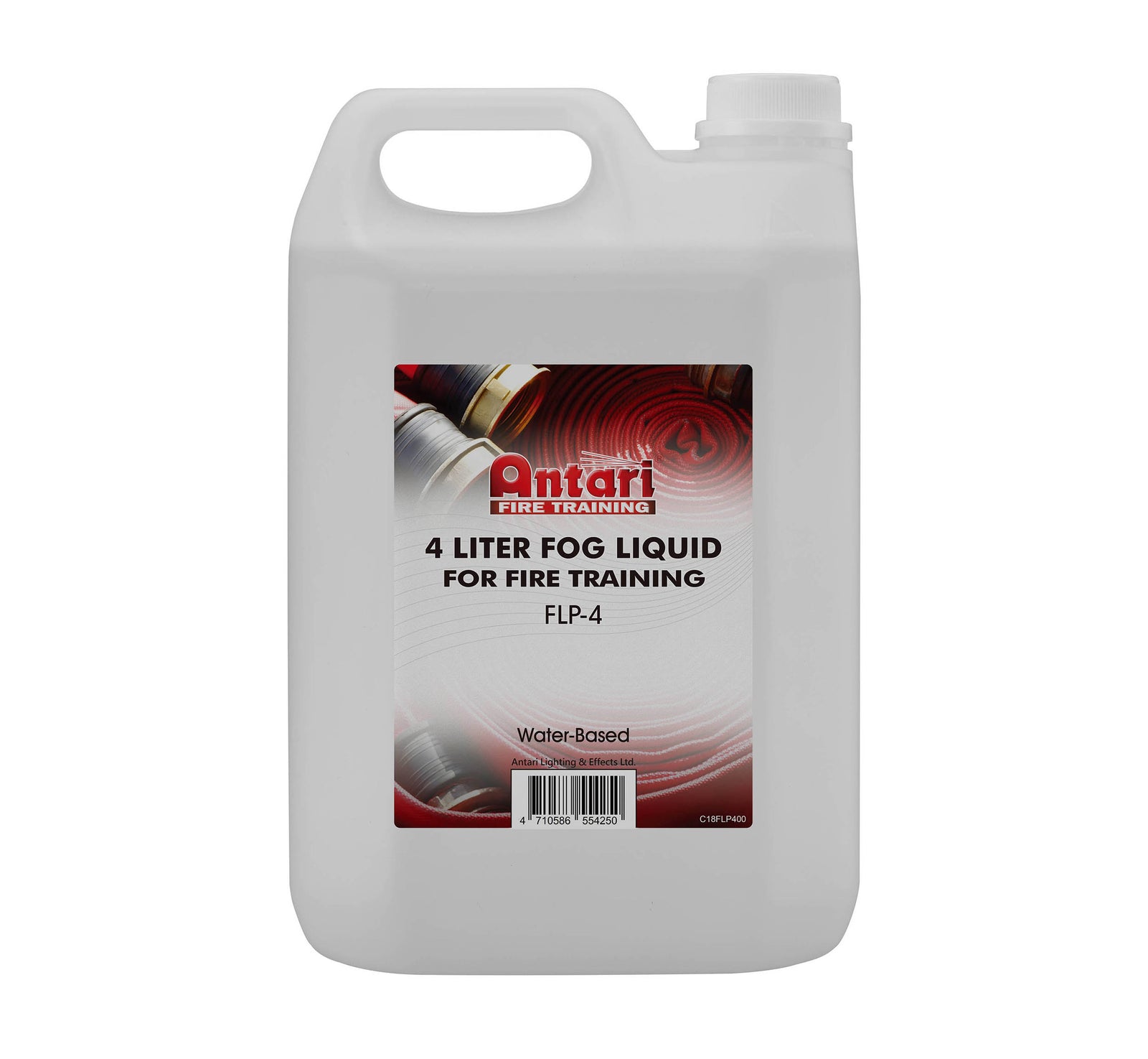 Antari FLP-4 Fire Training Fog Fluid - 4L Bottle by Antari