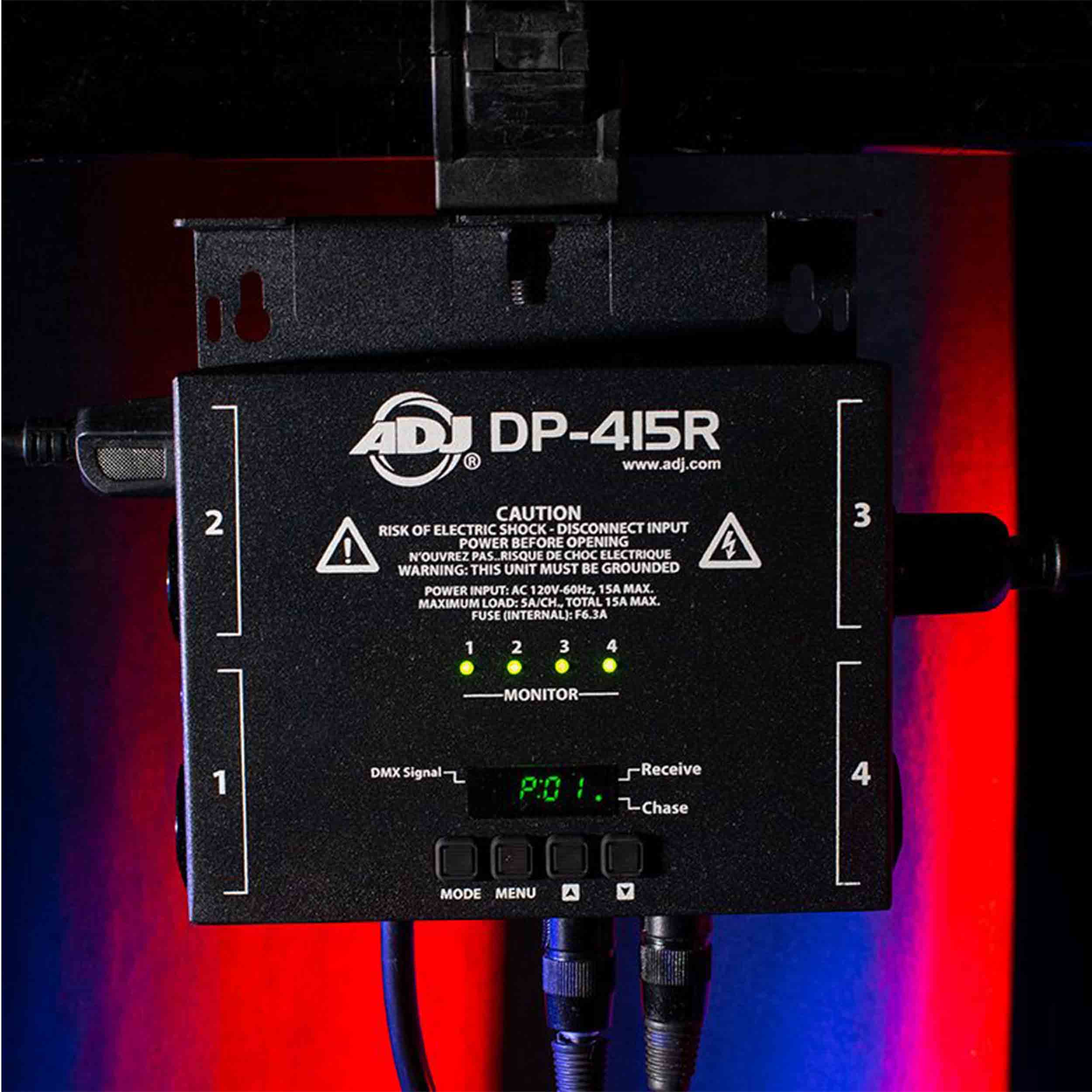 ADJ DP-415R, 4-Channel Dimmer and Switch Pack by ADJ