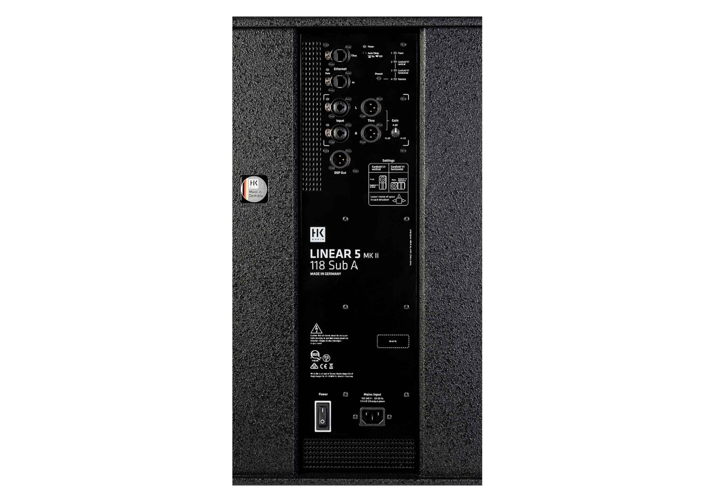 HK Audio LINEAR-5-MK2-118-SUB-A, 18"  Active Subwoofer - 2000 Watt by HK Audio