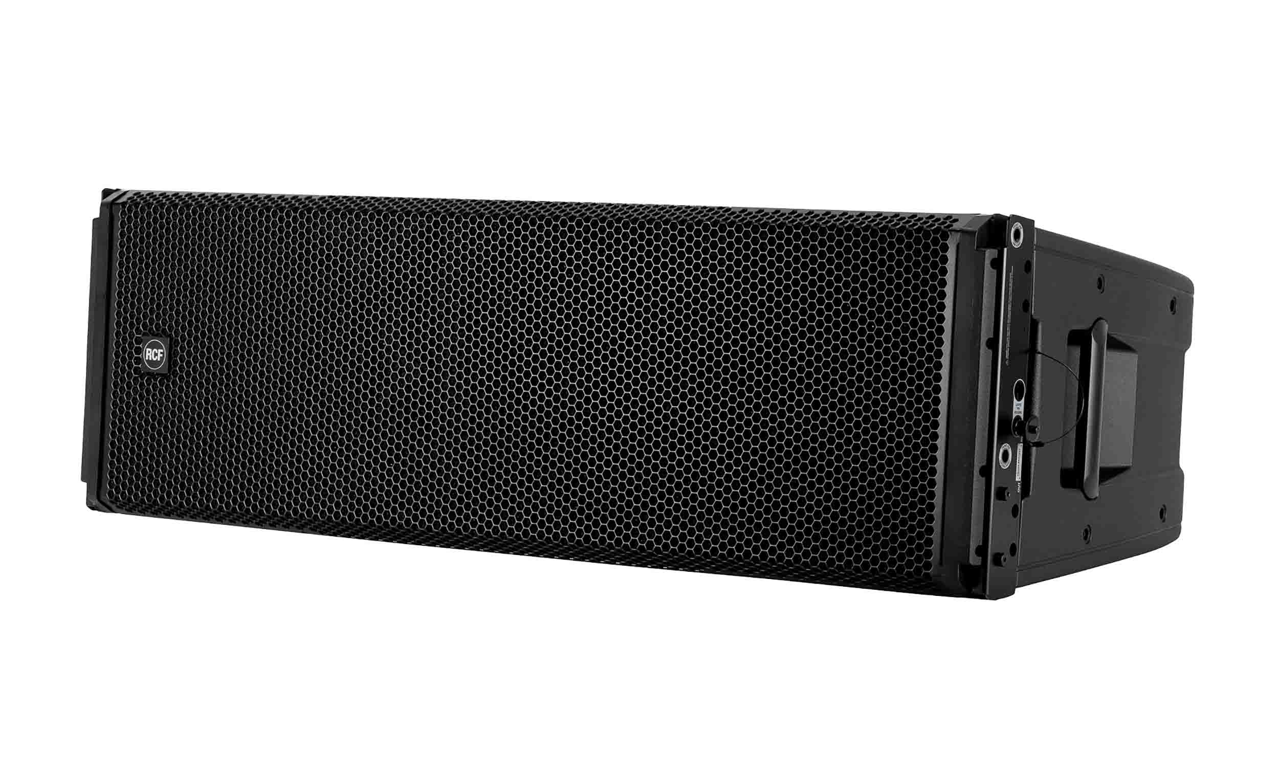 RCF HDL50-A-4K, Three Way 8000W Powered Line-Array Speaker Module - Black