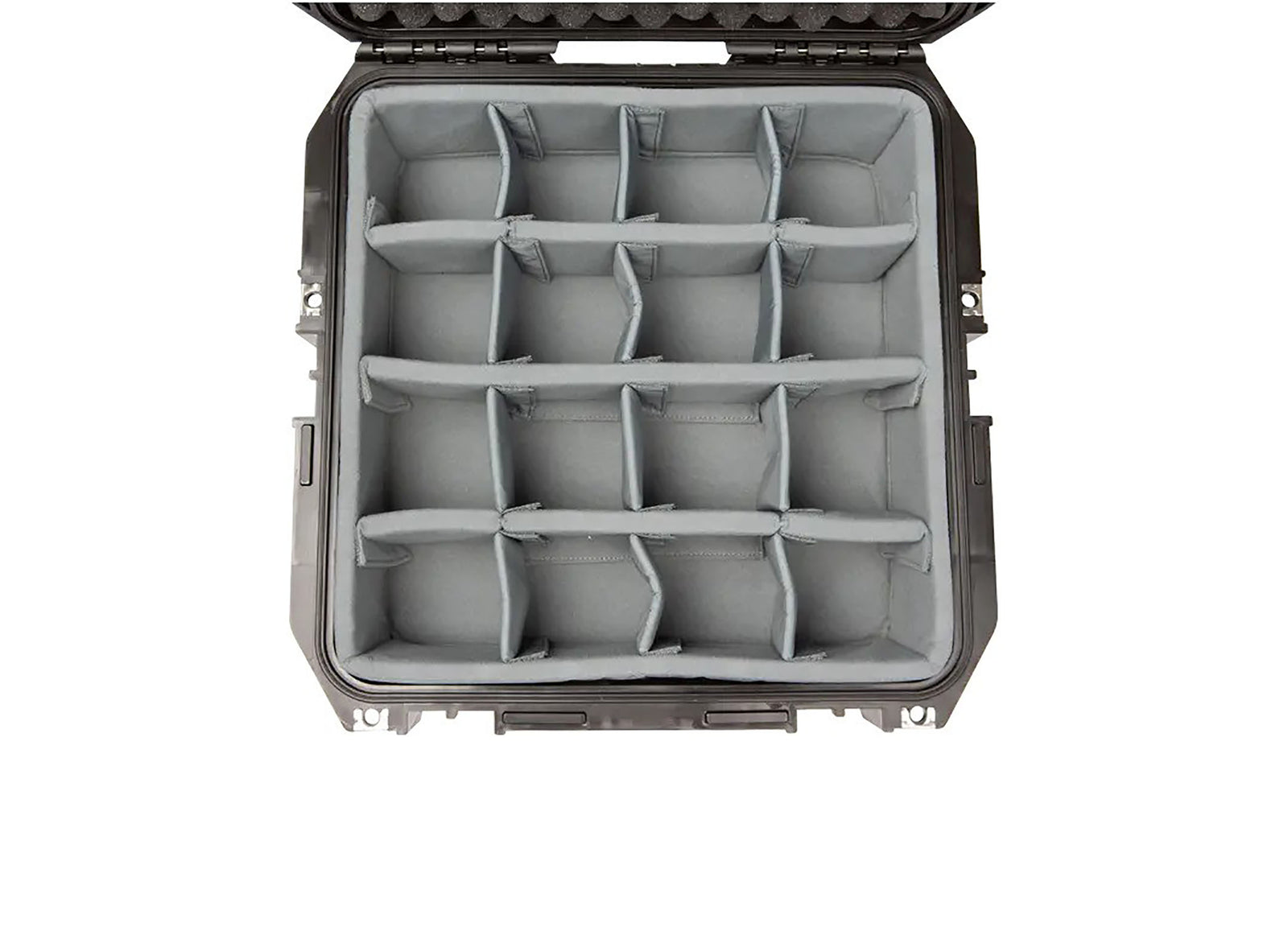 SKB Cases 3i-1515-6DT, iSeries Injection Molded Mil-Standard Utility Case with Think Tank Divider - Black by SKB Cases