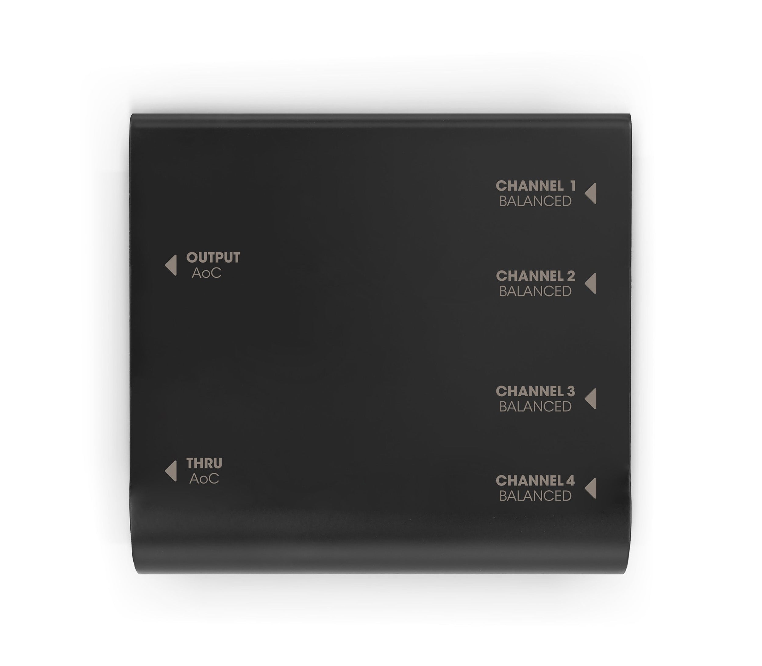 Palmer AoC Box XLRf Audio Over Cat Box from etherCON to 4 x XLR Female by Palmer