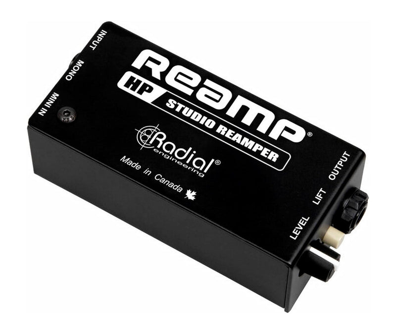 Radial Reamp HP Reamper for Computer Interface Headphone Outputs by Radial Engineering