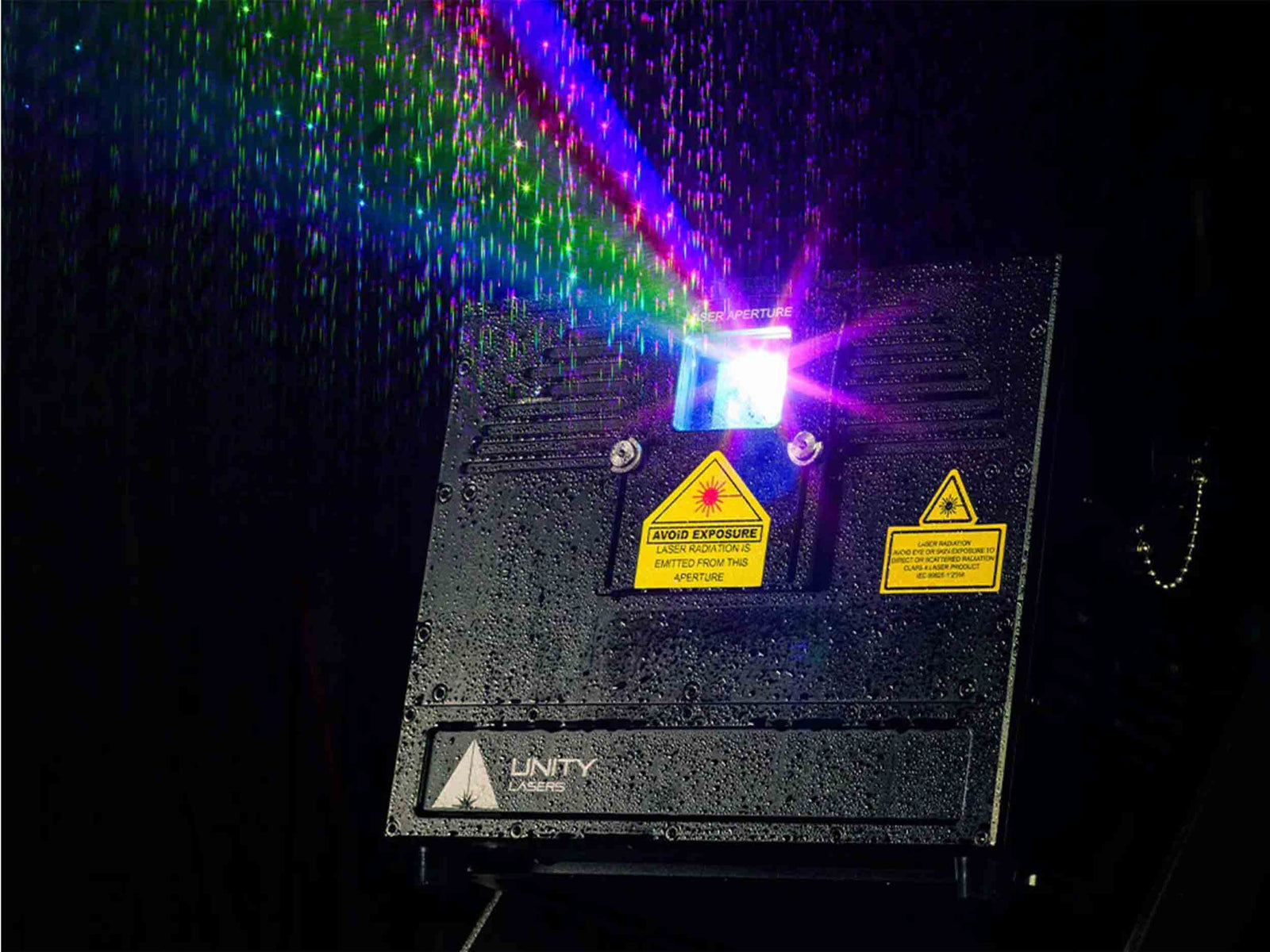 Unity Lasers Elite 20 PRO FB4, IP65 Full Color RGB Laser Light Show Projector by Unity